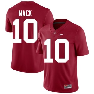 Austin Mack Bama Men's College Football 2026 #10 Crimson Jersey 400787-510