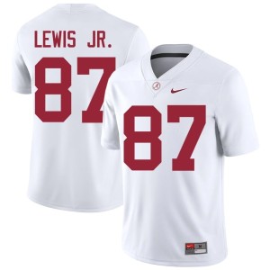 Danny Lewis Jr. The Tide #87 Men's College Football 2026 White Jersey 650887-875