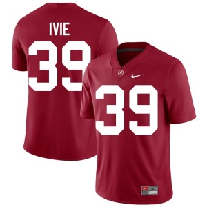 Jake Ivie College Football Stitched #39 The Tide Crimson Men Jerseys 179200-891