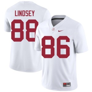 Jay Lindsey #88 Men's White College Football The Tide Player Jersey 600944-774