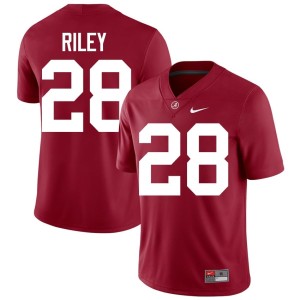 Kevin Riley Crimson Bama Men College Football #28 Limited Jerseys 657587-810