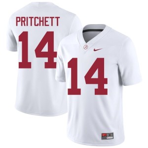 Marshall Pritchett College Football White 2026-27 #14 UA Men Jerseys 828696-480
