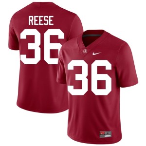 QB Reese #36 UA Crimson Tide College Football Mens Crimson Stitched Jerseys 727909-354