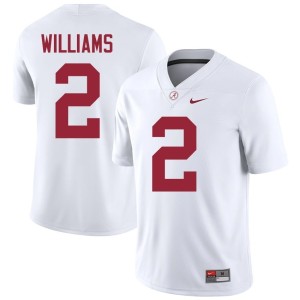 Ryan Williams White College Football Alumni #2 Alabama Crimson Tide Mens Jerseys 882632-231