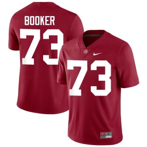 Chris Booker The Tide University Men Crimson College Football #73 Jersey 315425-252