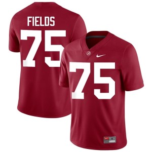Ethan Fields Crimson #75 College Football UA Crimson Tide NCAA Men Jerseys 820706-211
