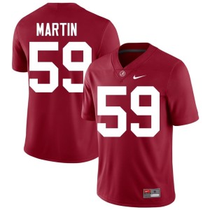 JD Martin Bama #59 College Football Men's Alumni Crimson Jerseys 532800-871
