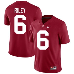 Kevin Riley Game College Football #6 University of Alabama Men Crimson Jerseys 946679-720