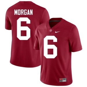 Red Morgan #6 2026 College Football Crimson Men Roll Tide Jerseys 319031-184