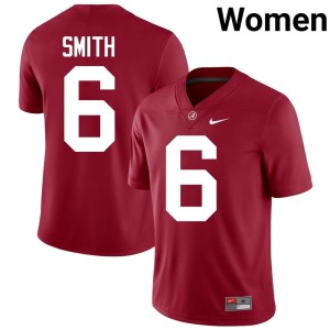 DeVonta Smith #6 College Football Women Crimson Tide Crimson Stitched Jerseys 110420-947