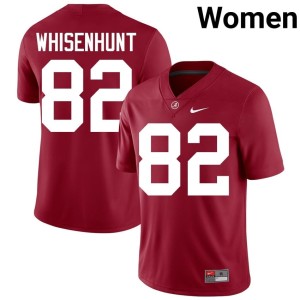 Lane Whisenhunt Womens #82 Crimson Roll Tide 2026 College Football Jersey 596623-338