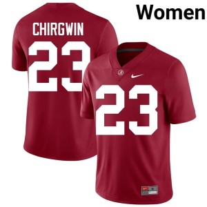 MJ Chirgwin Crimson College Football Bama 2026 Women #23 Jersey 586179-358