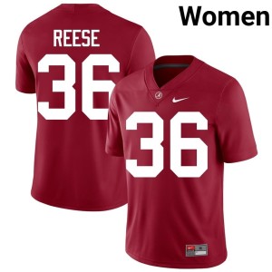 QB Reese #36 College Football Crimson Womens Roll Tide 2026-27 Jerseys 585499-612