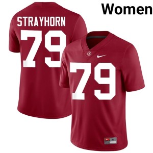 Kaden Strayhorn Alumni College Football Crimson Roll Tide Women #79 Jersey 196067-807