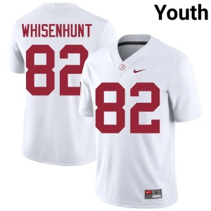 Lane Whisenhunt #82 College Football White Youth UA Official Jerseys 839705-137